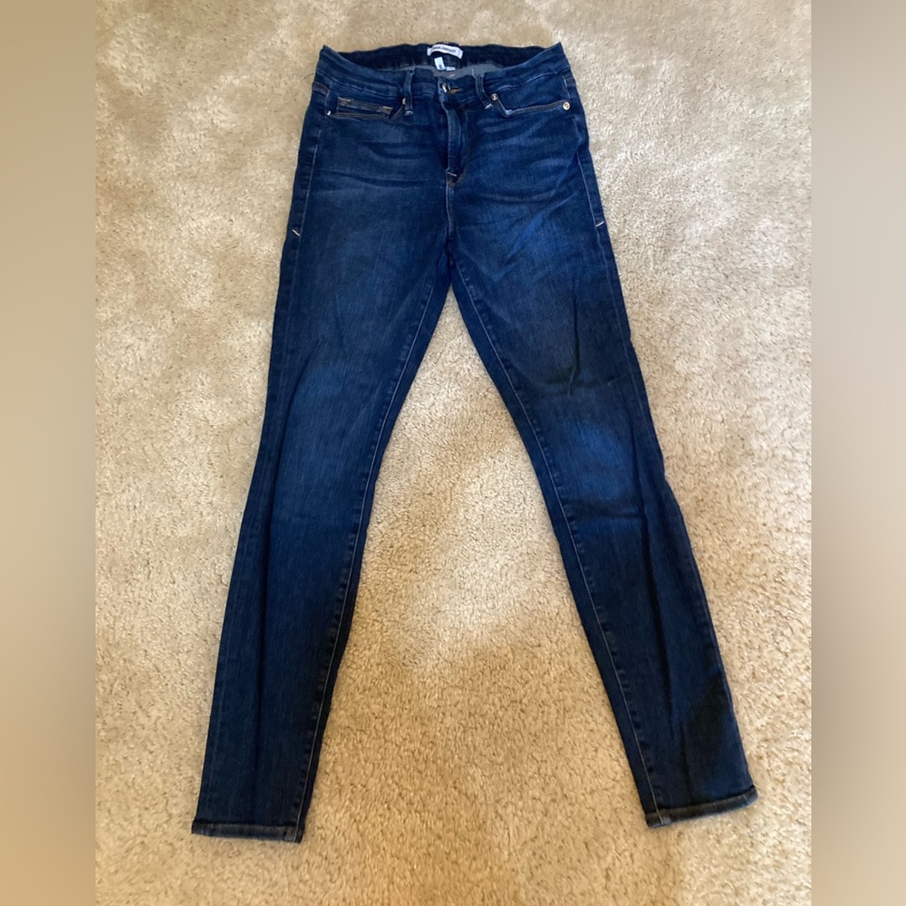 Good American Good Legs Skinny Jeans size 10